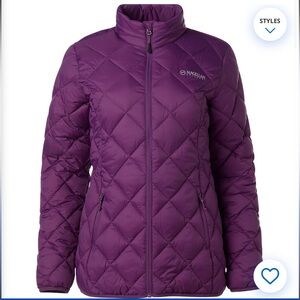 Magellan Outdoors Women's Violet Puffer Jacket